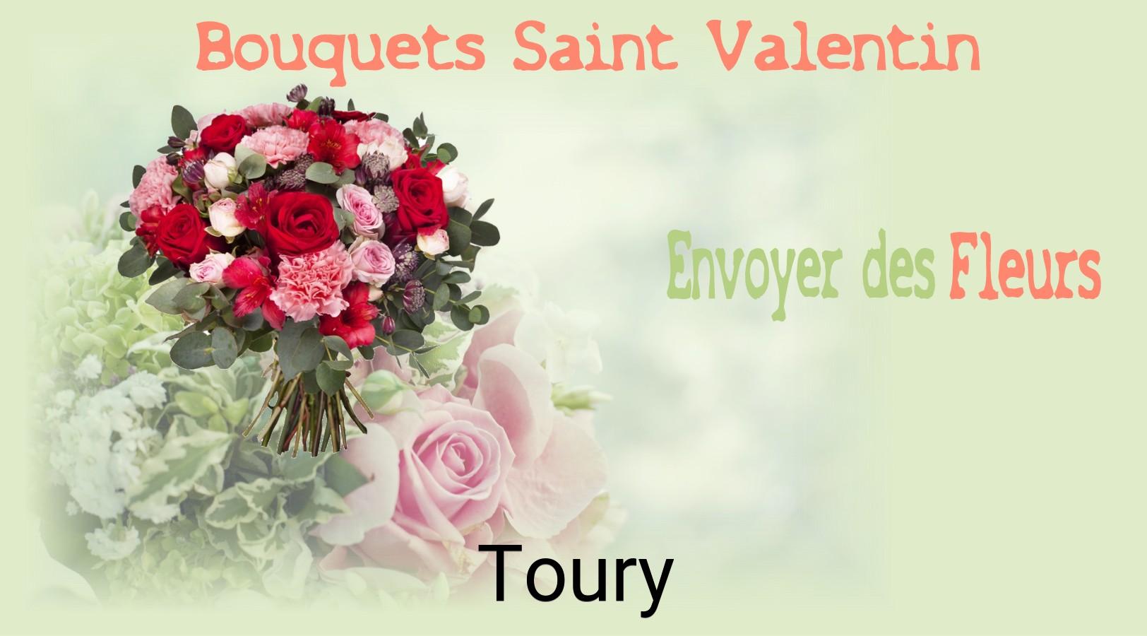 Roses de Saint-Valentin livrées à Toury